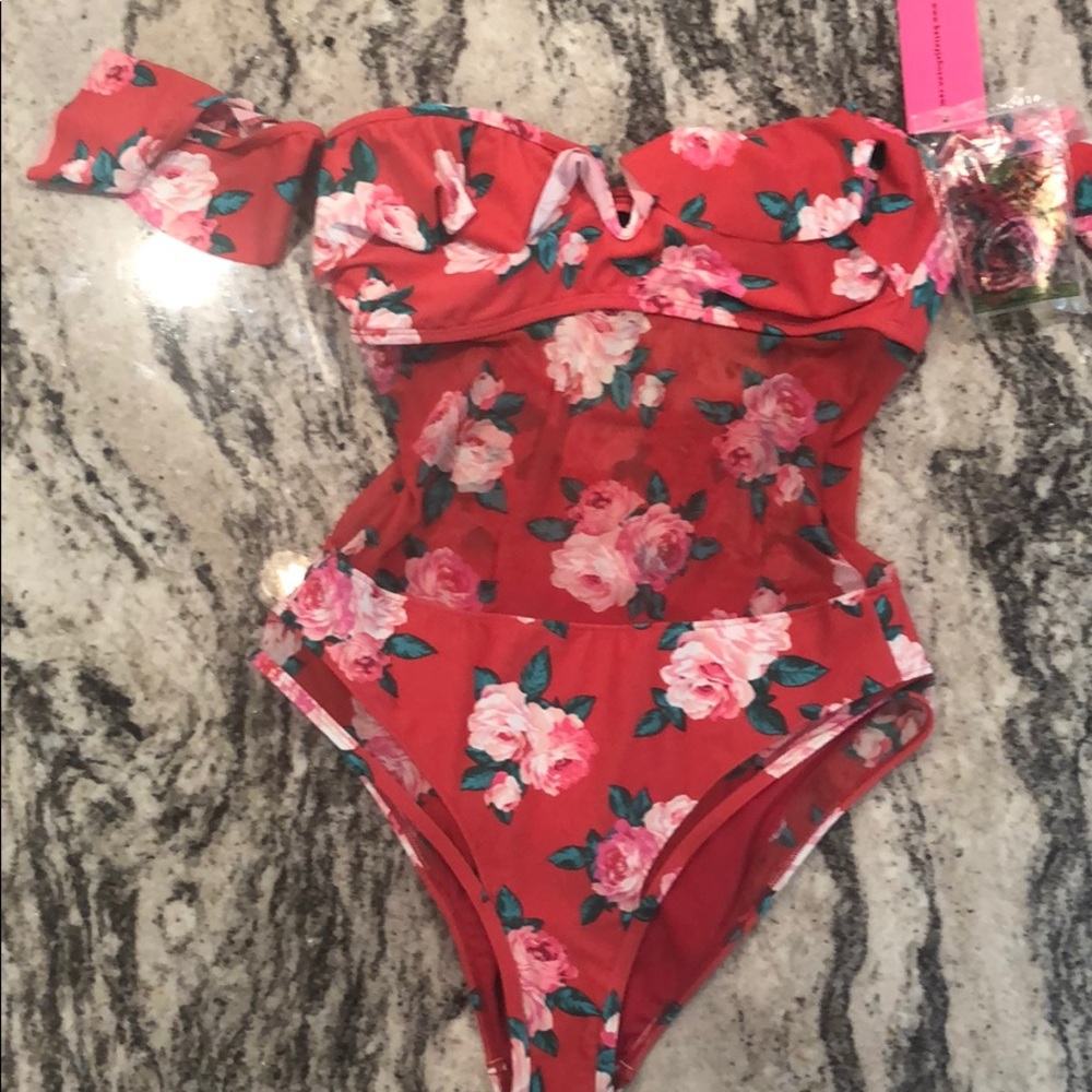 Betsy Johnson One piece bathing suit